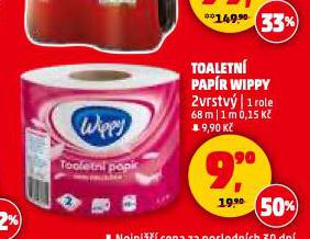 WIPPY TOALETN� PAP�R