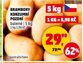 BRAMBORY KONZUMN� POZDN�