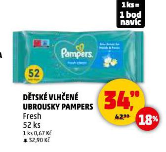 PAMPERS D�TSK� VLH�EN� UBROUSKY