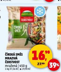 ČÍNSKÁ SMĚS MRAZIVÁ ČERSTVOST