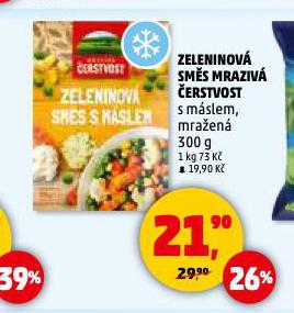 ZELENINOV� SM�S MRAZIV� �ERSTVOST