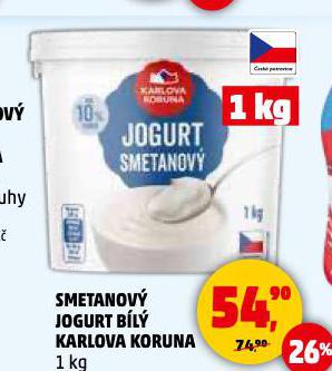SMETANOV� JOGURT B�L�
