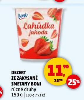 DEZERT ZE ZAKYSAN� SMETANY