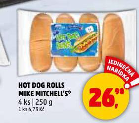 HOT DOG ROLLS MIKE MITCHELL'S