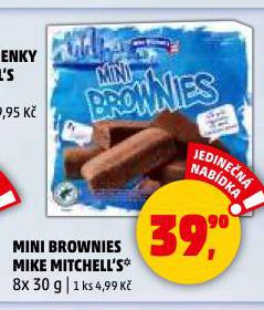 MINI BROWNIES MIKE MITCHELL'S