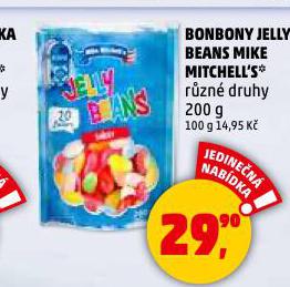 BONBONY JELLY BEANS MIKE MITCHELL'S