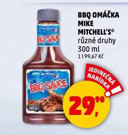 BBQ OM��KA MIKE MITCHELL'S