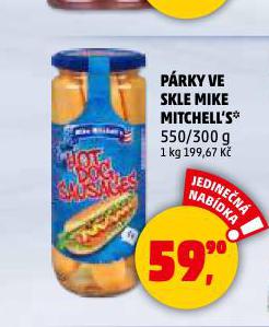 P�RKY VE SKLE MIKE MITCHELL'S