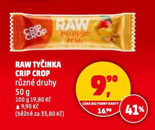 RAW TYČINKA CRIP CROP
