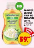 DATLOV� SIRUP BIO ALLNATURE