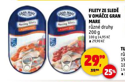 FILETY ZE SLED� V OM��CE GRAN MARE