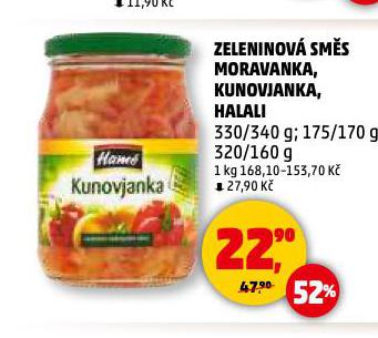 ZELENINOV� SM�S HALALI