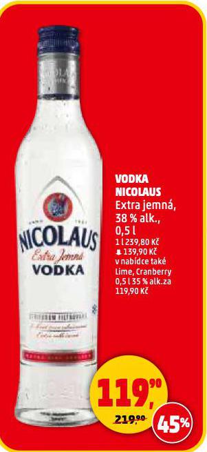NICOLAUS VODKA
