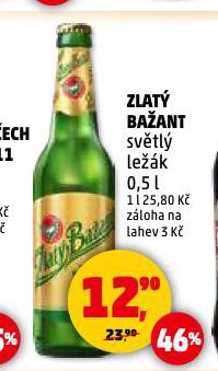 PIVO ZLAT� BA�ANT