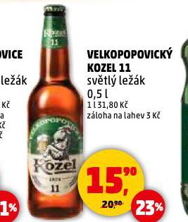 PIVO VELKOPOPOVICK� KOZEL