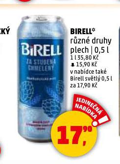 BIRELL NEALKOHOLICK� PIVO