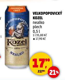 PIVO VELKOPOPOVICK� KOZEL NEALKO