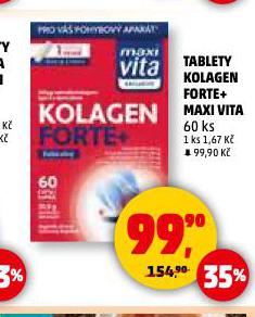 TABLETY KOLAGEN FORTE + MAXI VITA