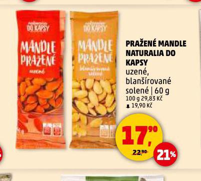 NATURALIA PRA�EN� MANDLE DO KAPSY