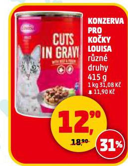LOUISA KONZERVA PRO KO�KY
