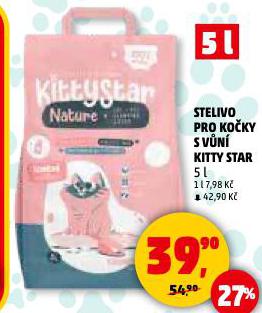 STELIVO PRO KO�KY S V�N� KITTY STAR