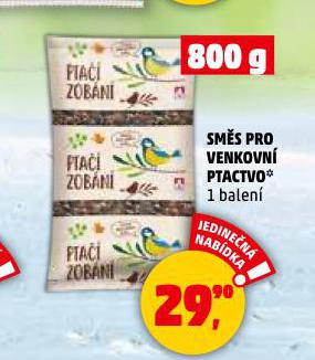 SM�S PRO VENKOVN� PTACTVO