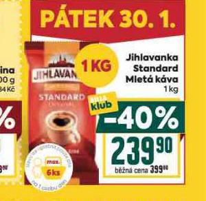 JIHLAVANKA STANDARD MLET� K�VA