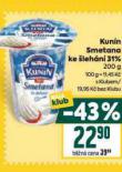KUN�N  SMETANA KE �LEH�N� 31%