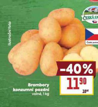 BRAMBORY KONZUMN� POZDN�