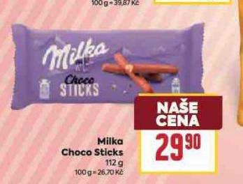MILKA CHOCO STICKS