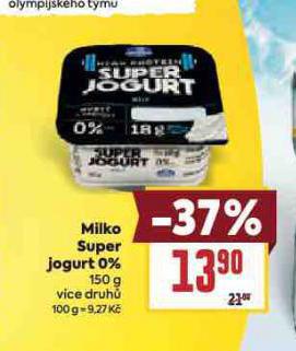 MILKO SUPER JOGURT 0%