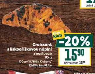 CROISSANT S L�SKOO�͊KOVOU N�PLN�