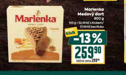 MARLENKA MEDOV� DORT