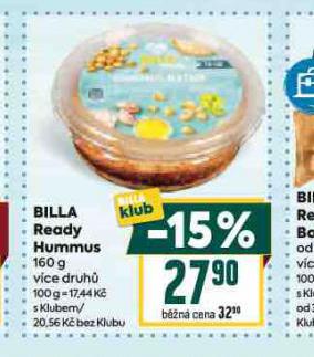 BILLA READY HUMMUS