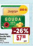 ZLAT� S�R GOUDA 48% BLO�EK