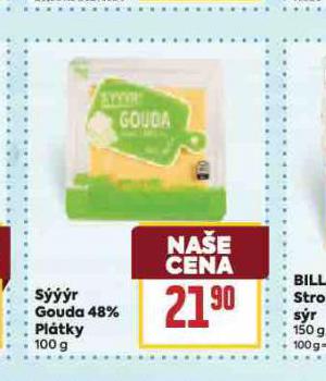 S���R GOUDA 48% PL�TKY