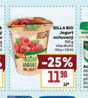 BILLA BIO JOGURT OCHUCEN�