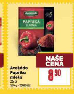 AVOK�DO PAPRIKA MLET�