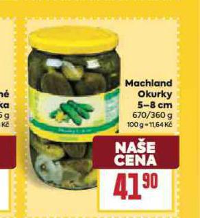 MACHLAND OKURKY 5-8 CM