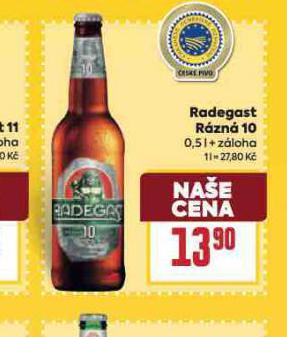 PIVO RADEGAST R�ZN� 10