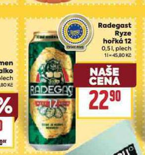 PIVO RADEGAST RYZE HO�K� 12