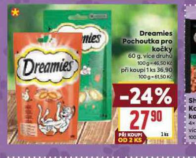 DREAMIES POCHOUTKY PRO KO�KY