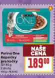 PURINA ONE KAPSIČKY PRO KOČKY