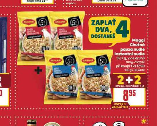 MAGGI CHUTN� POUZA NUDLE INSTANTN� NUDLE