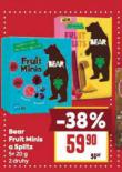BEAR FRUIT MINIS A SPLITS