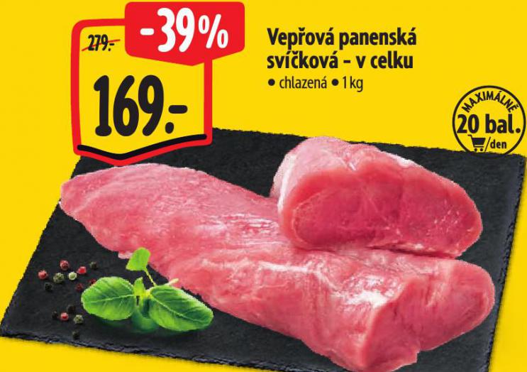 VEPŘOVÁ PANENSKÁ SVÍČKOVÁ