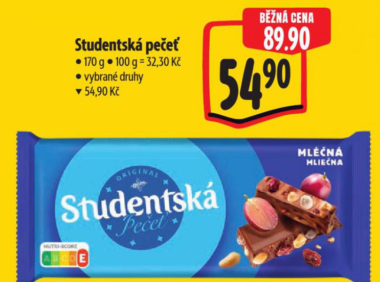 ORION STUDENTSK� PE�E�