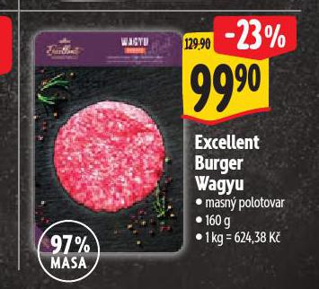 EXCELLENT BURGER WAGYU