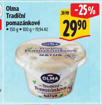 OLMA TRADI�N� POMAZ�NKOV�