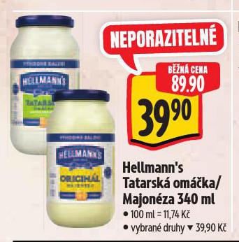 HELLMANN'S MAJON�ZA